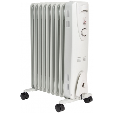 MYLEK Electric Oil Filled Radiator with Thermostat - Mylek