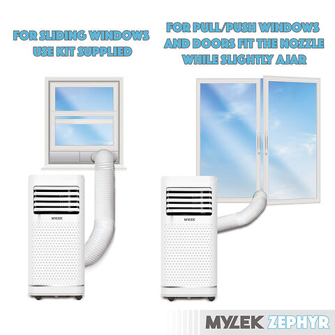 Buy Fly YUTING Window Air Conditioner Window AC Unit with Remote Control,  Dehumidification Mode, Mode, Timer, Digital Display Online at  desertcartIreland