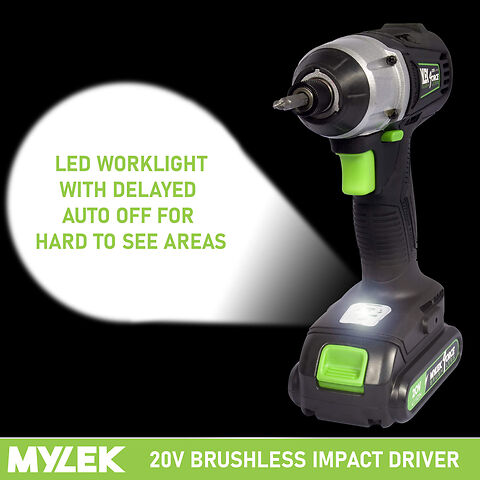 Cordless brushless impact deals driver